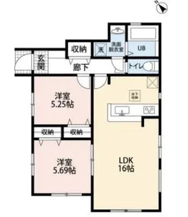 群馬県前橋市天川大島町【アパート】の間取り