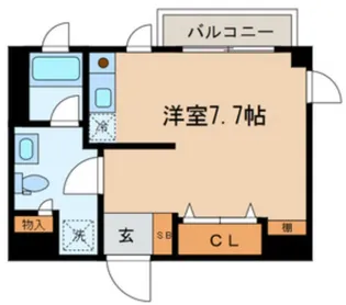 東京都大田区大森西7【マンション】の間取り