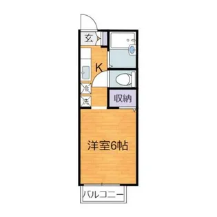 メゾンS【2階】の間取り