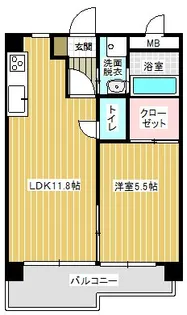 サンハウス光の森【2階】の間取り