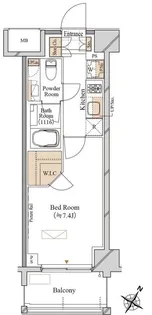 東京都墨田区千歳1【マンション】の間取り