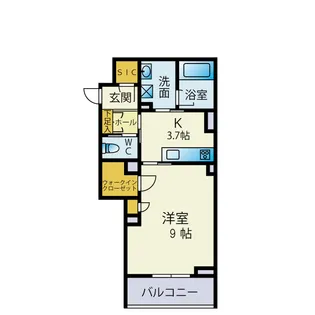 メゾン ド パルク【1階】の間取り