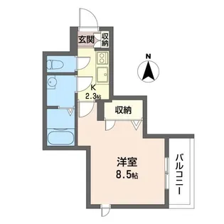 シャーメゾンU【3階】の間取り