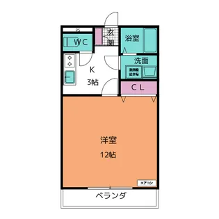 ビアード・ココ【2階】の間取り