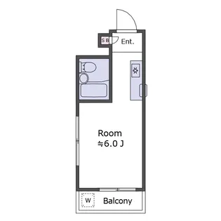 メゾン・ド・ジョワ【2階】の間取り