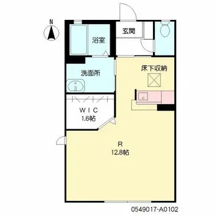パルメゾン花園【1階】の間取り