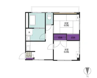 増山ビル【3階】の間取り