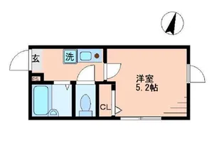 コロン【2階】の間取り