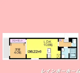 グランビュー鎌ヶ谷【2階】の間取り