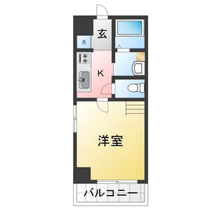 モン・プチ・パラディ【5階】の間取り