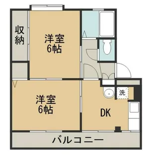 スイーティー葉山【4階】の間取り