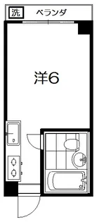 ハイム荒川【2階】の間取り
