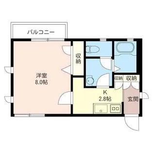 ルーエ・カミホーム【2階】の間取り