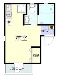 CityPopSumiyoshi【2階】の間取り