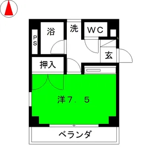 オーツウ第1【1階】の間取り