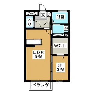 パークフォレスト【2階】の間取り