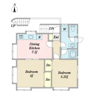ラフィット春日町【1階】の間取り