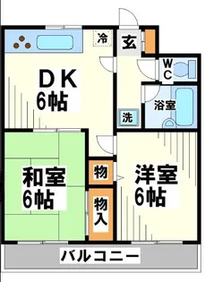 ドエルファンタジア【2階】の間取り