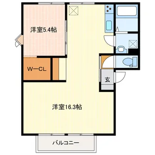 フレグランスふぁみーゆ【1階】の間取り