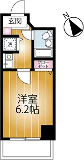 ライオンズマンション千葉県庁前第2【8階】の間取り