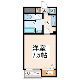 メゾン・ド・ウェルフェア【3階】の間取り