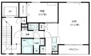 Musica Flora【2階】の間取り