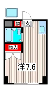 メゾン・ド・ミニヨン【3階】の間取り