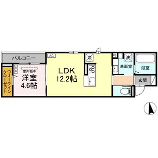 CEREZO FUNACHOU【2階】の間取り