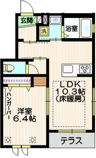 モン エトワール【1階】の間取り