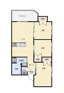 SUNエース【1階】の間取り