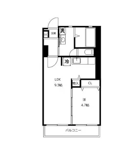 フレア雪谷【3階】の間取り