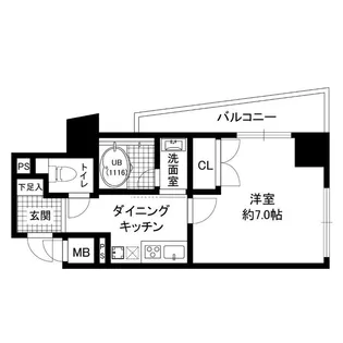 プリオール・オオフチ【2階】の間取り