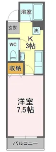 桜館10【5階】の間取り