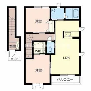 ヒルズリゾート【2階】の間取り