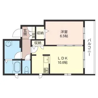 グランデュール中野【2階】の間取り