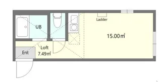 チョコレートハウス【2階】の間取り