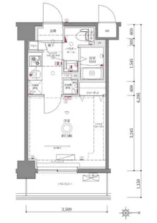 GENOVIA西川口II【6階】の間取り
