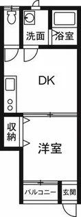 アンディーハウス宮子【1階】の間取り