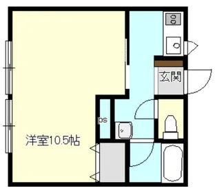 レピュート【2階】の間取り