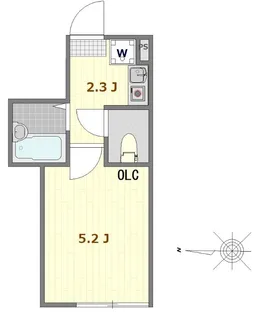 ノーザンロード富士見台【3階】の間取り