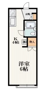 フラット223【2階】の間取り