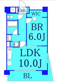 フィオーレ【6階】の間取り