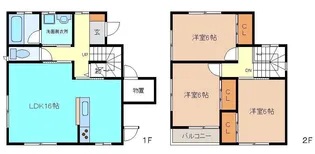 ハイム21の間取り