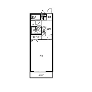プレジール キニーネ【2階】の間取り