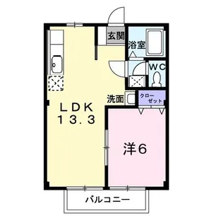 ニューシティ長船【2階】の間取り