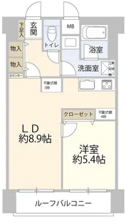 シティコア池袋【6階】の間取り