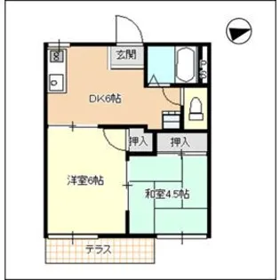 フォーブルオクダイラ【1階】の間取り