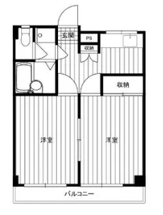メゾン・ド・セシカ【3階】の間取り