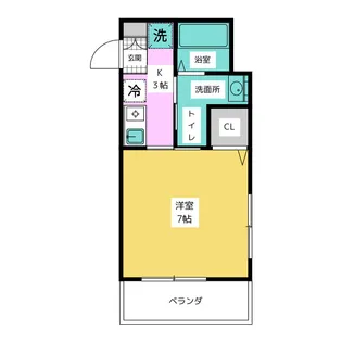 ファーストステージ【3階】の間取り