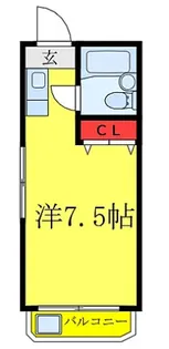 ビラ本郷【3階】の間取り